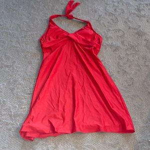 Athleta red dress size small